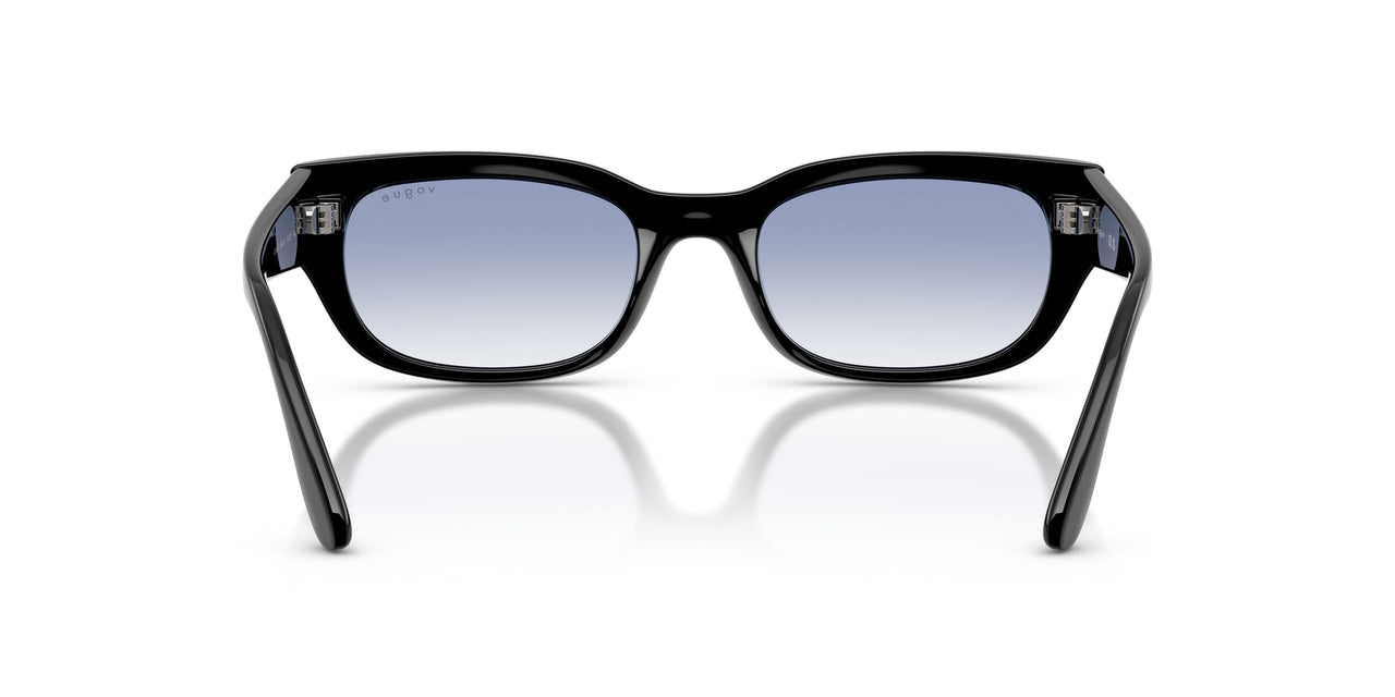 W44/19 - Black - Clear Gradient Light Blue