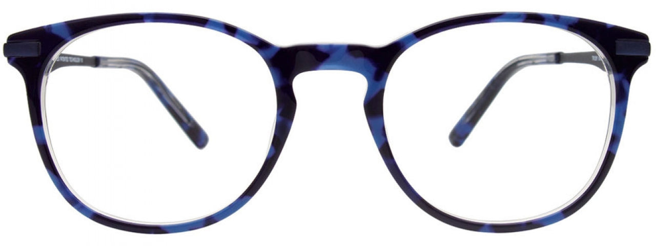 50 - Tortoise Blue & Crystal