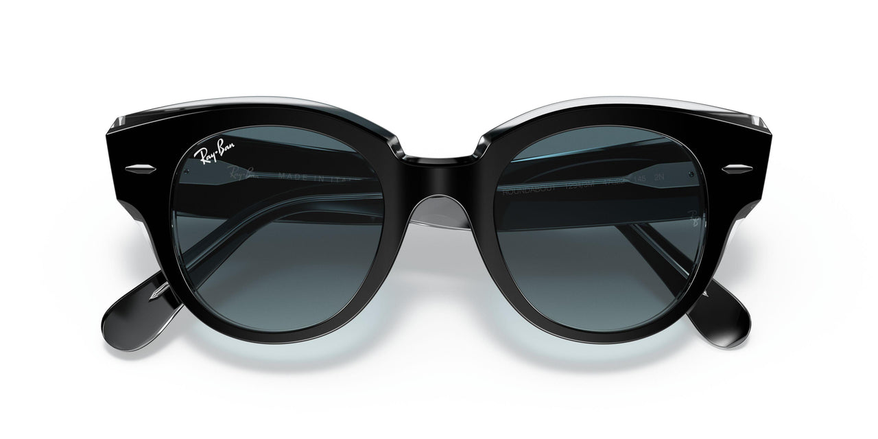 12943M - Black - Blue Gradient Grey
