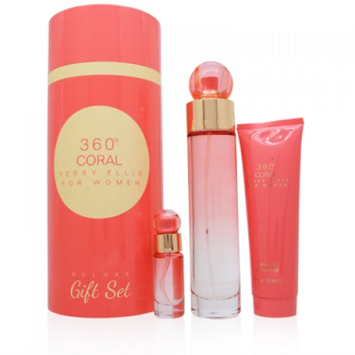 Perry Ellis 360 Coral Deluxe Gift Set