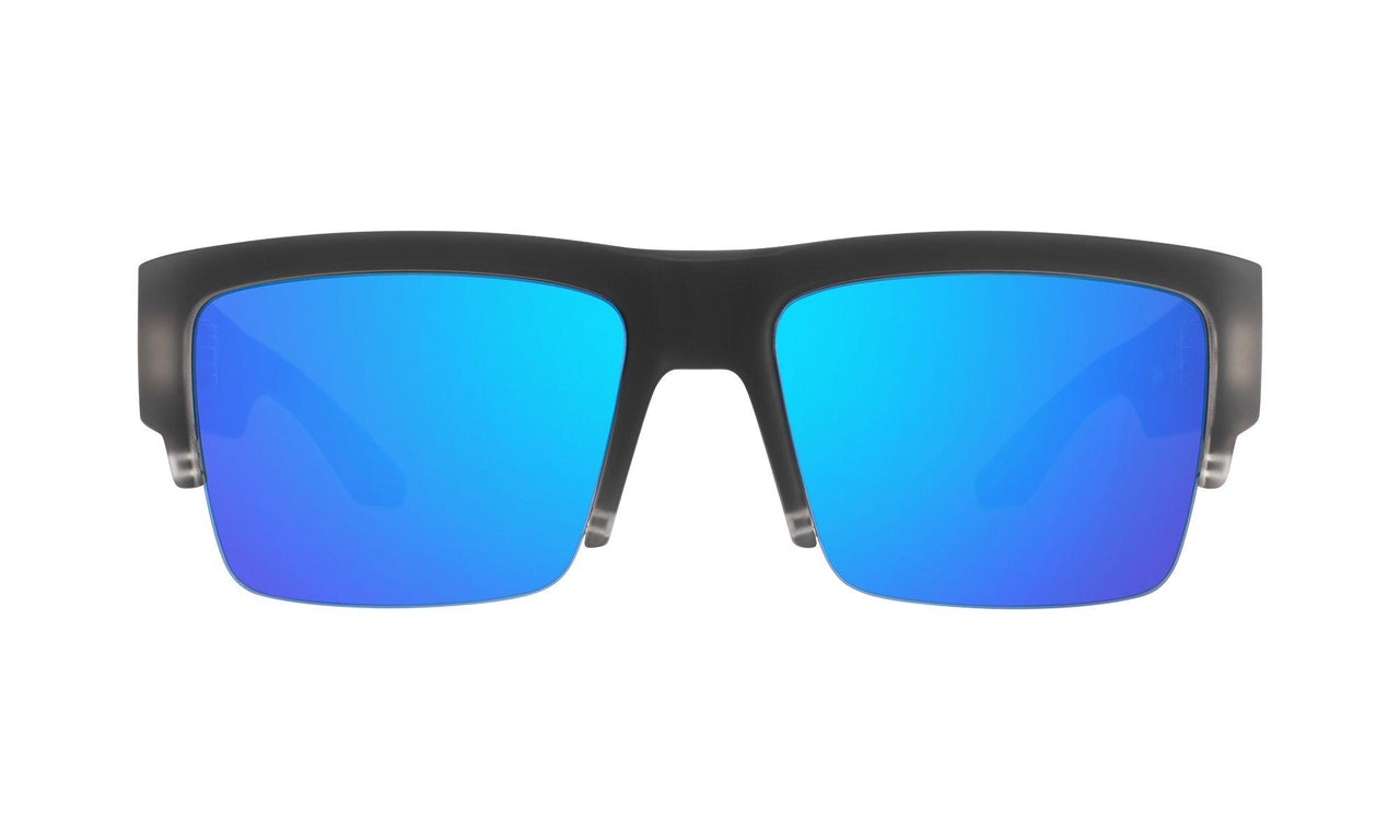 0000060 - Black Ice Matte - Happy Gray Green with Dark Blue Mirror