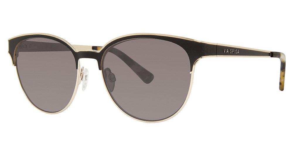 Via Spiga Stylish Black Sunglasses VIA SPIGA SIMONETTA – Eyemart Express main image 4