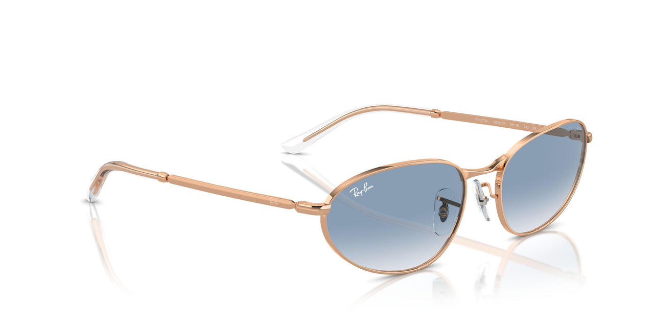 92023F - Gold - Clear & Blue