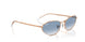 92023F - Gold - Clear & Blue