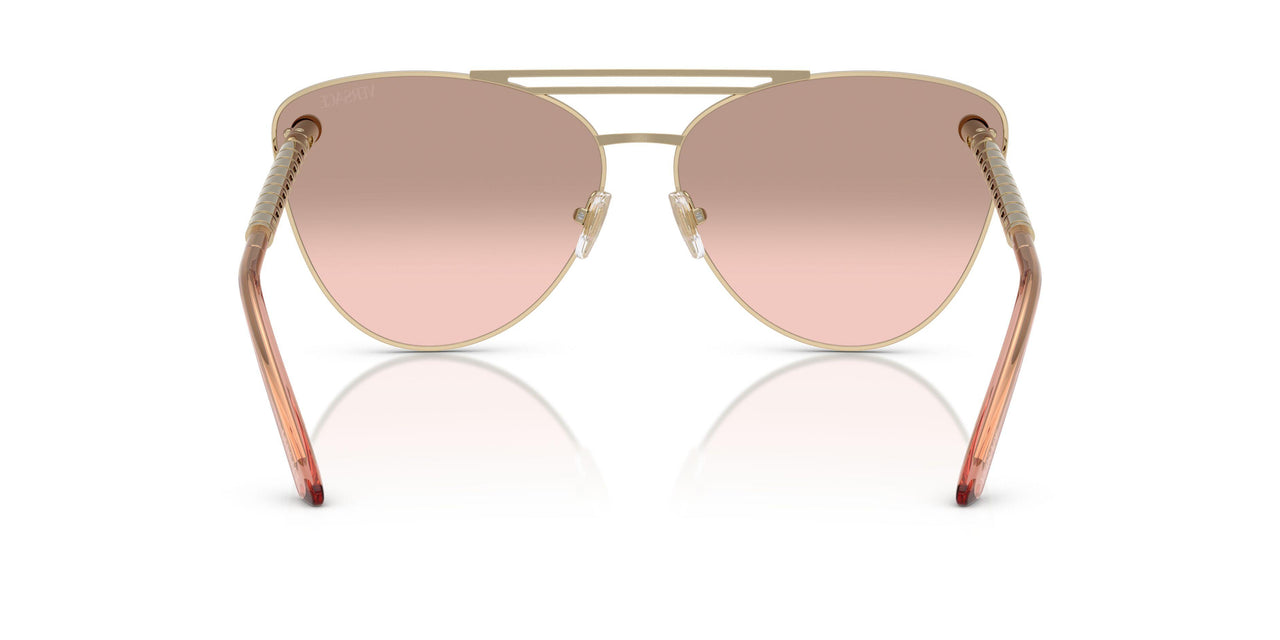 12527E - Gold - Light Pink Mirror Silver