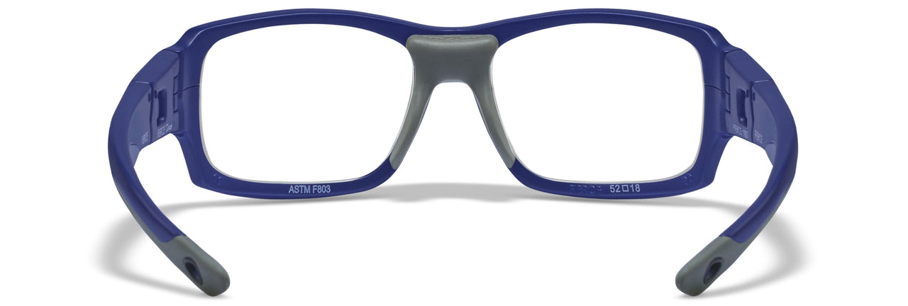 YFFIE01T Matte Blue Indigo / Grey Temples