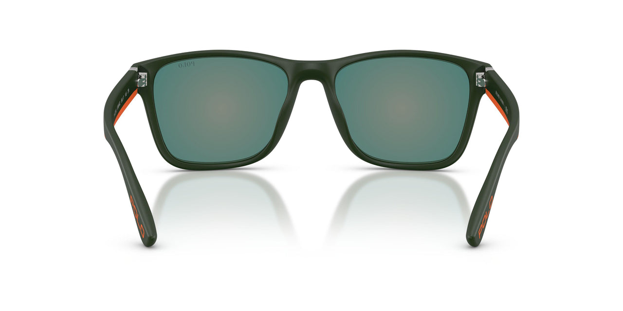 55966Q - Green - Orange Mirror Red