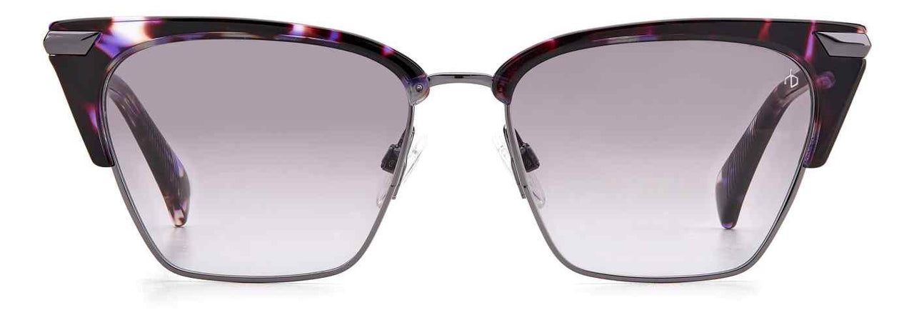 0HKZ-9O - Violet Havana - Dark Gray Gradient