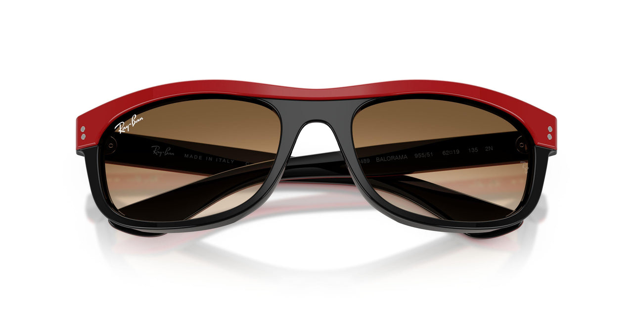 955/51 - Red - Clear Gradient Brown