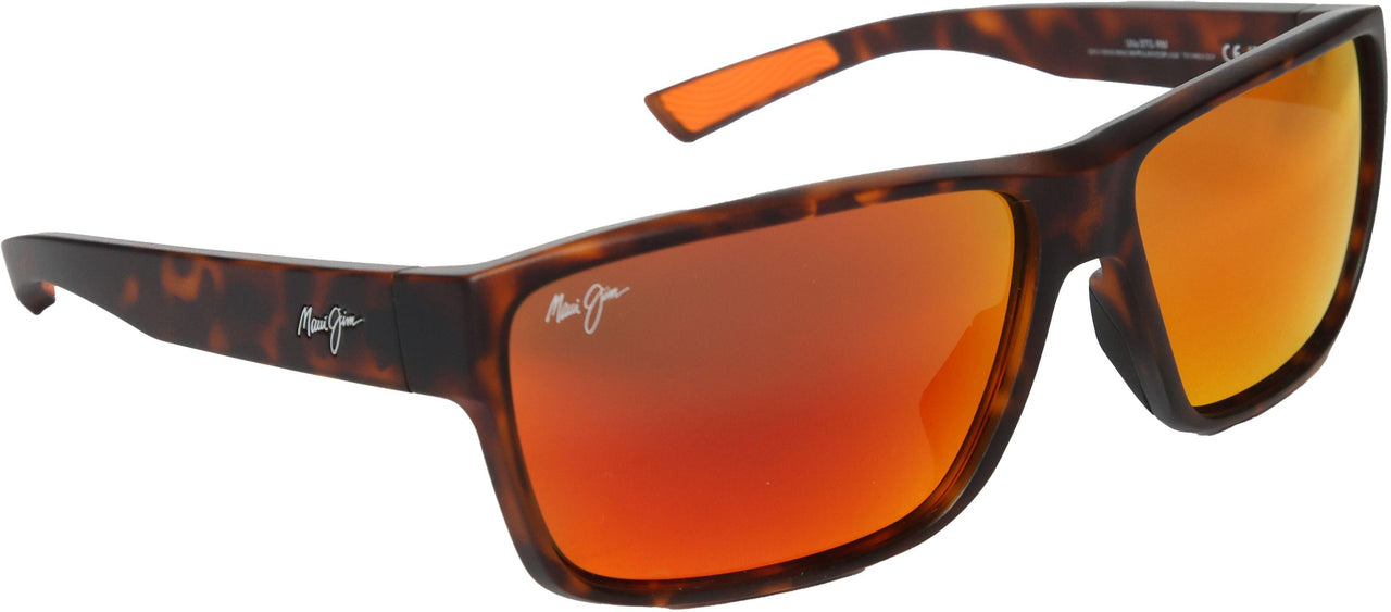 10A - Matte Dark Havana With Orange - Hawaii Lava