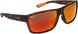 10A - Matte Dark Havana With Orange - Hawaii Lava