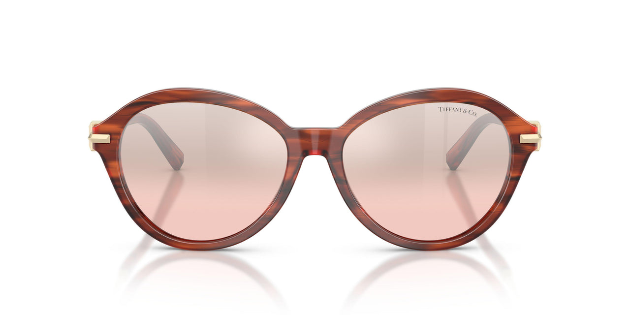 84407E - Tortoise - Light Pink Mirror Gradient Silver
