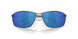 600908 - 247 Matte Dark Gunmetal - Blue Mirror 580p