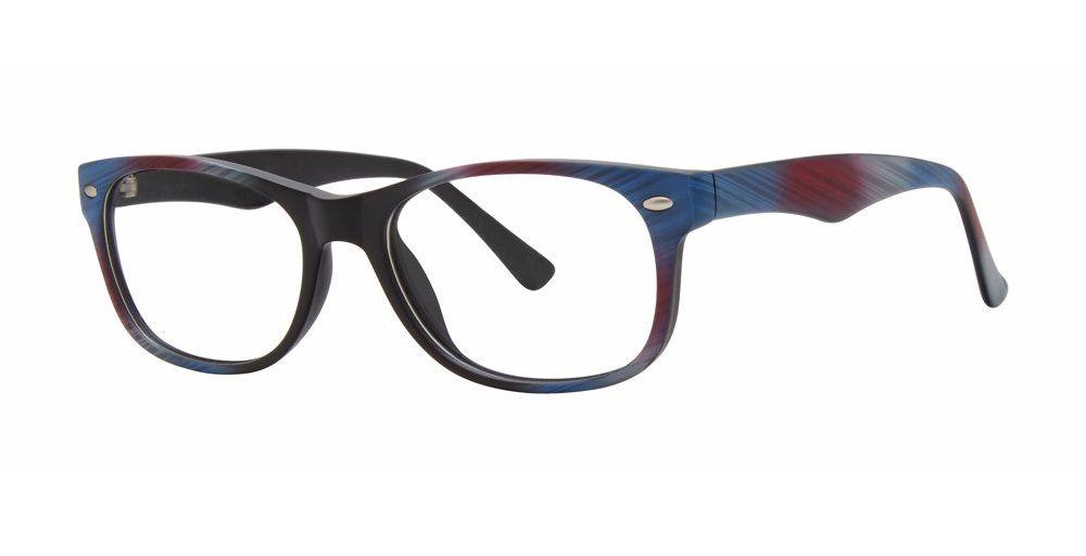 BLCKNVRDMTT - Black/Navy/Red Matte