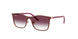 296/8H - Red - Clear Gradient Dark Violet