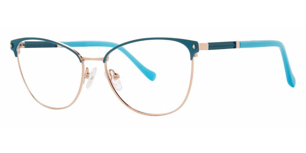 STNTLGLD - Satin Teal/Gold