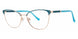 STNTLGLD - Satin Teal/Gold