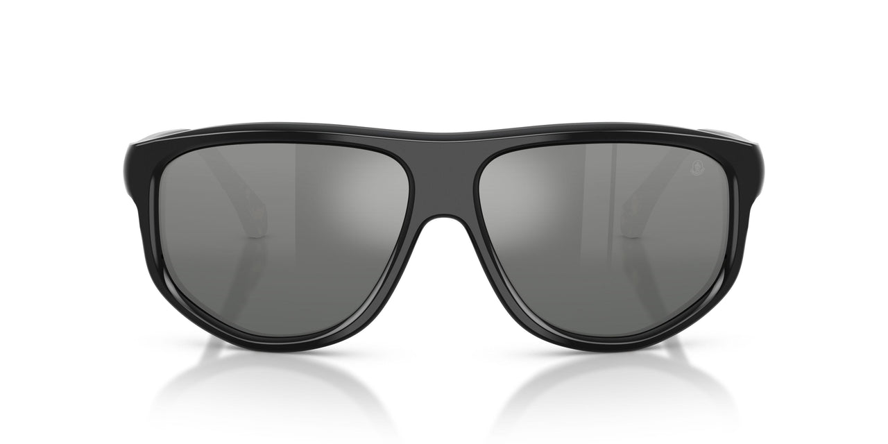 300188 - Black - Grey Mirror Silver Gradient