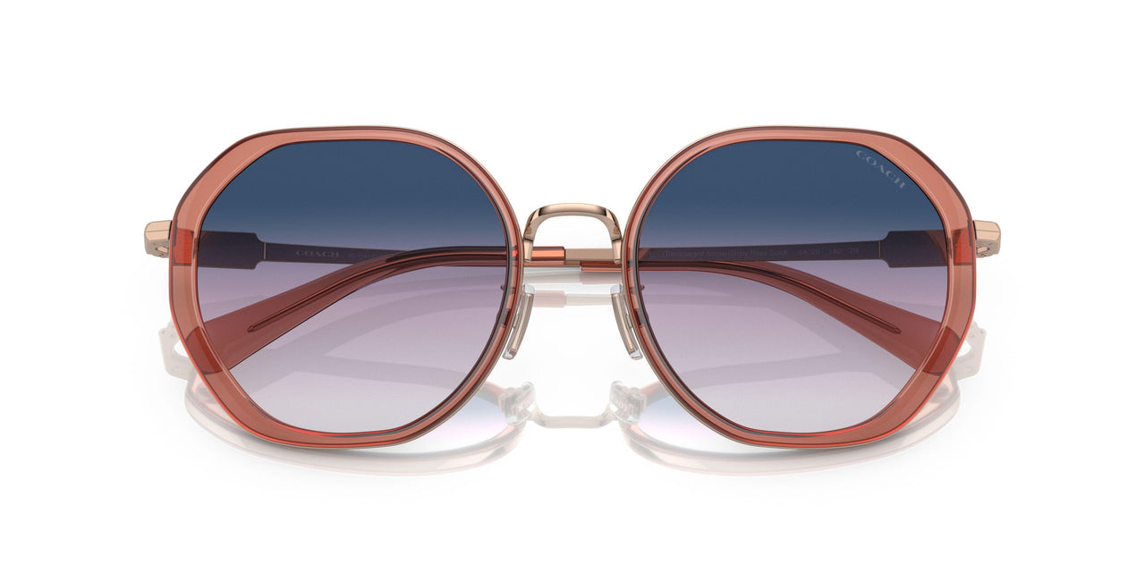 93318H - Light Brown - Blue Purple Gradient