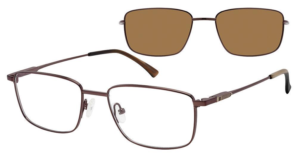 Revolution REV-ELIJAH-w/Clip Eyeglasses