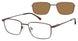 Revolution REV-ELIJAH-w/Clip Eyeglasses