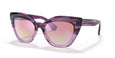 1691H9 - Violet - Soft Pink Gradient Mirror