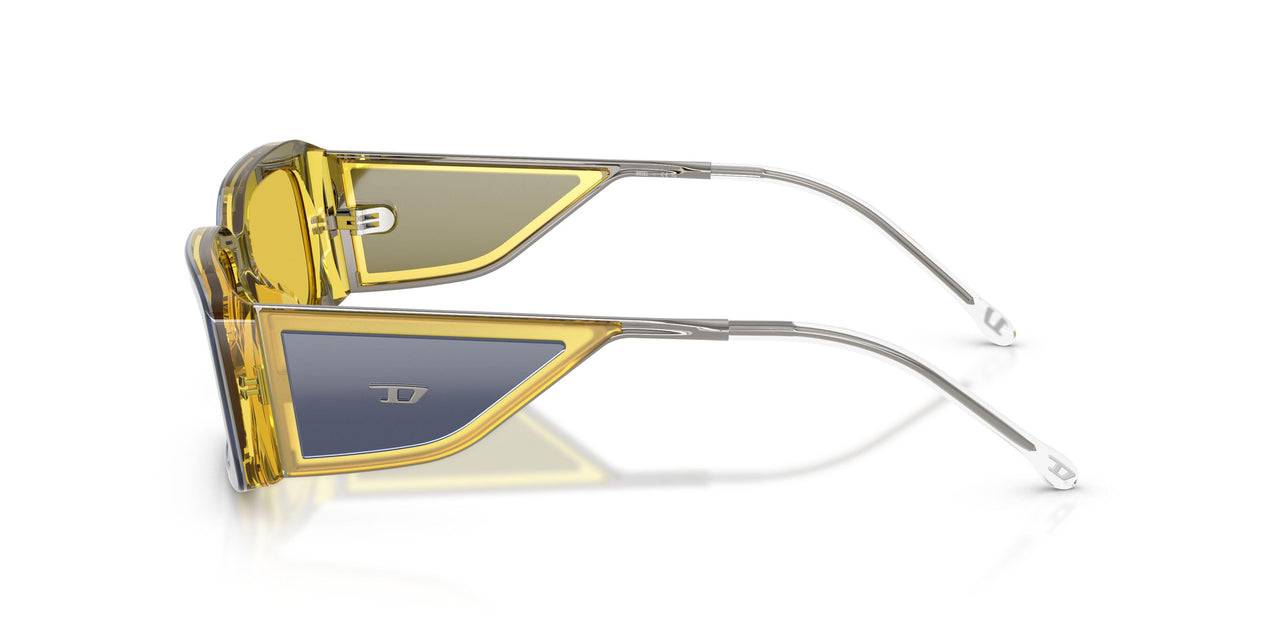 2046V9 - Yellow - Grey Mirror Silver