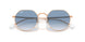 92023F - Gold - Clear & Blue