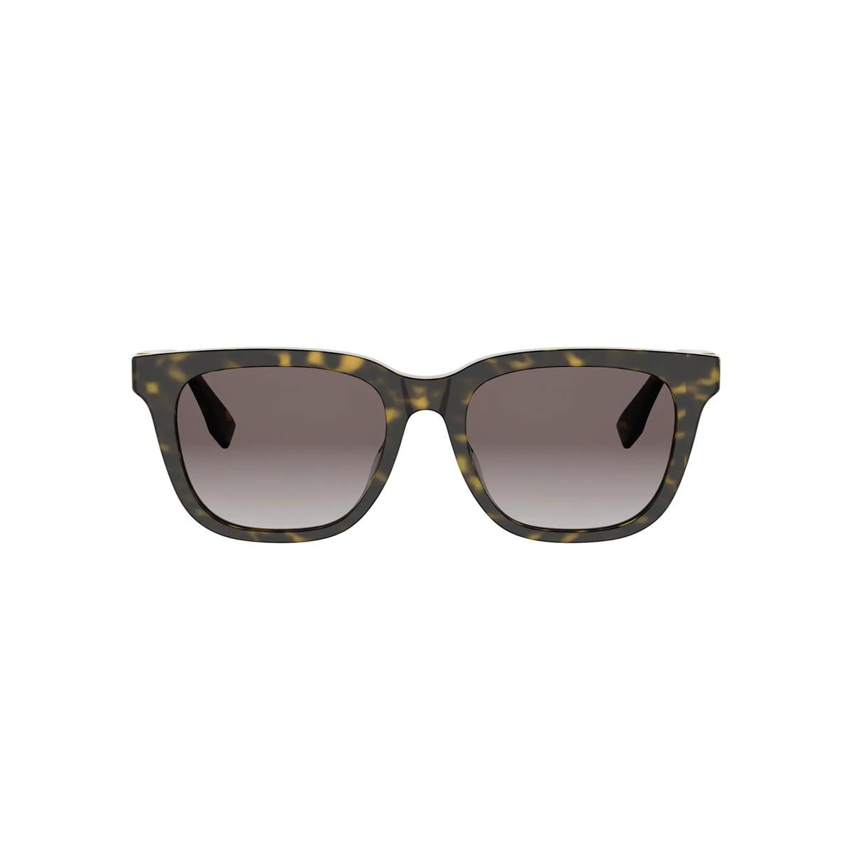 52B - Acetate Shiny Havana - Grey Gradient