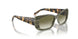 30728E - Green Horn - Clear Gradient Dark Green