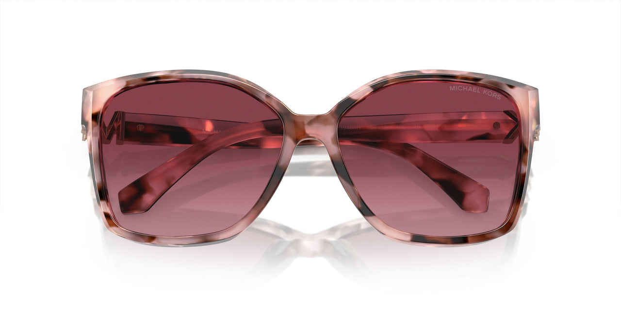 39468H - Pink Pearlized Tortoise - Dark Grey Solid