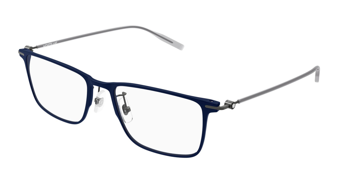 004 - Blue/Gunmetal - Transparent