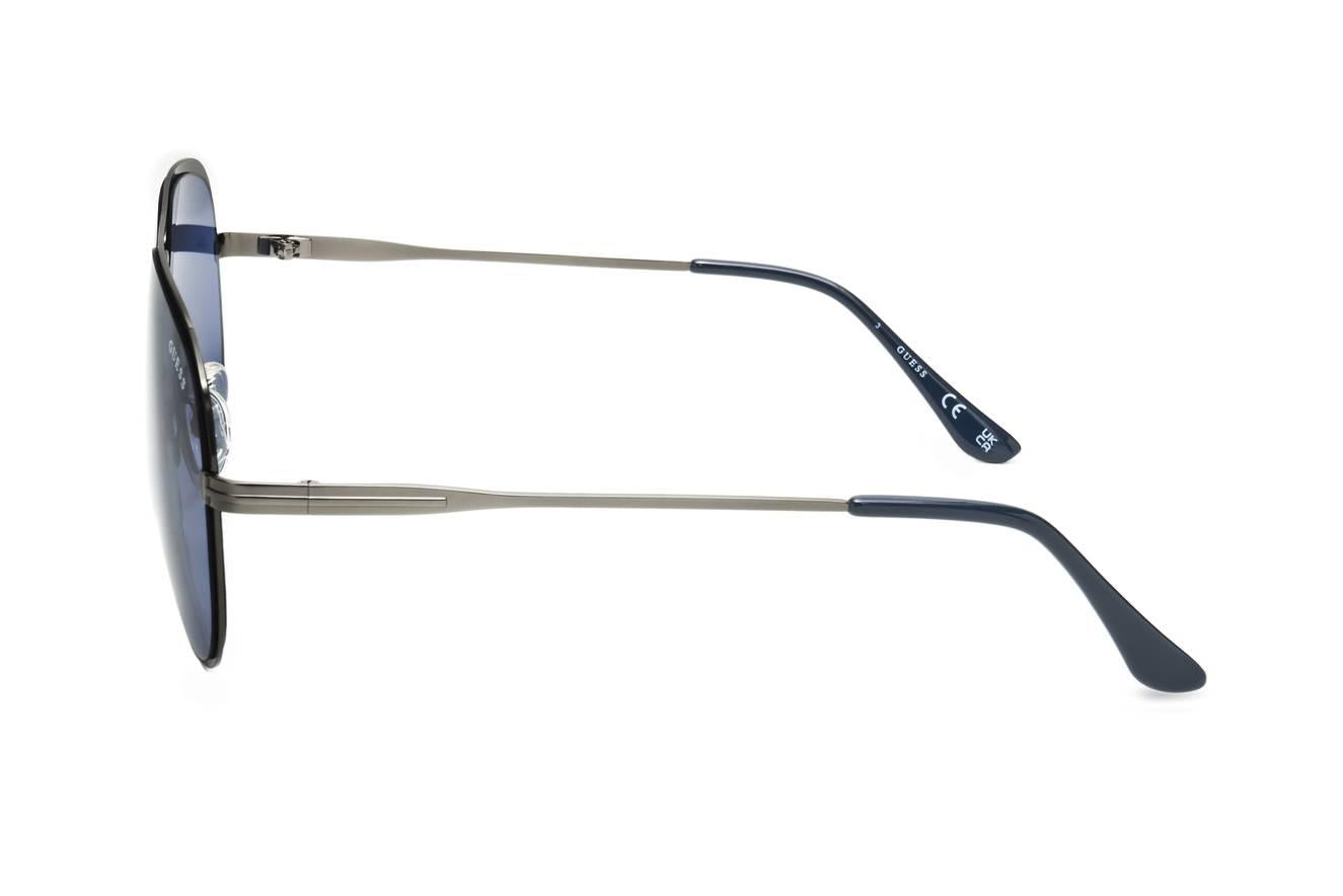 NWT Guess 8208-5742A 57mm New Sunglasses Guess Factory Womens GF0287 Shiny Nickeltin Metal Frame  main image 2