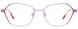 80 - Satin Light Lilac & Strawberry / Pink Tortoise