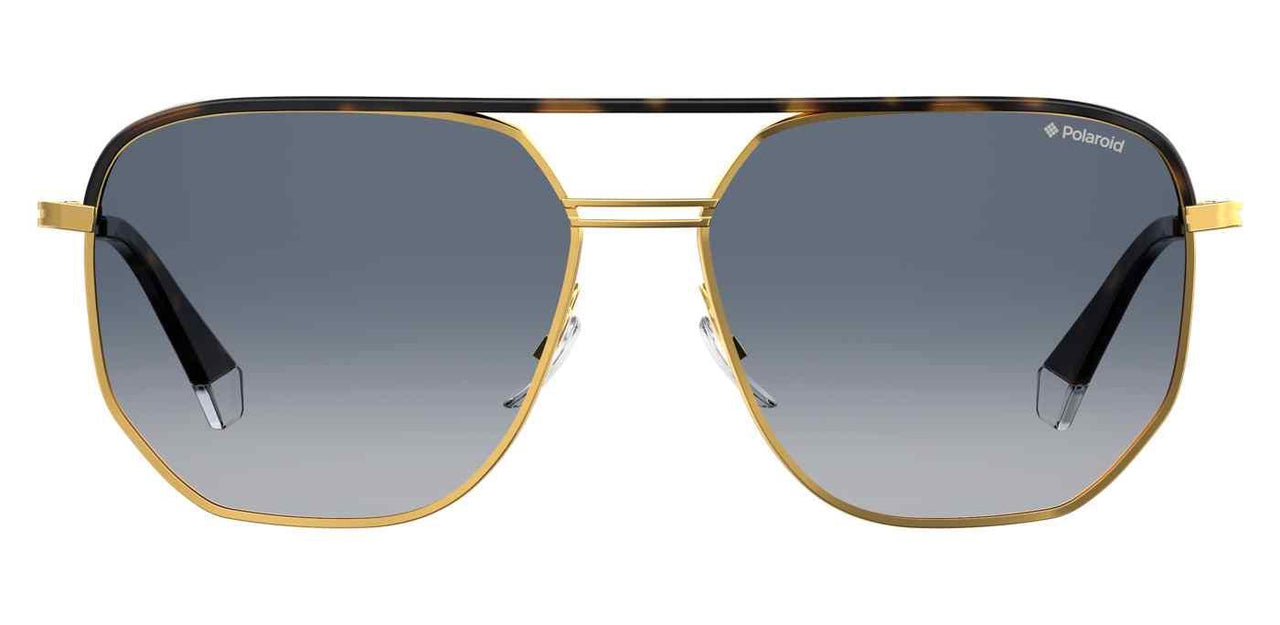 0H8D-Z7 - Blue Havana Gold - Blue Gradient Polarized