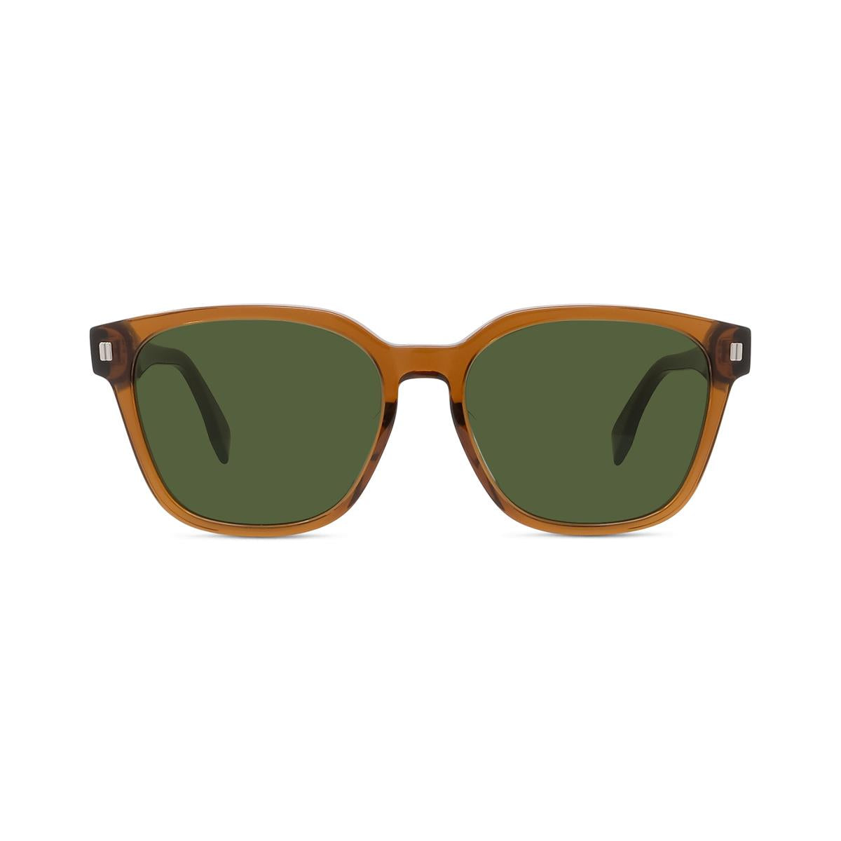 47N - Shiny Opaline Brandy - Green