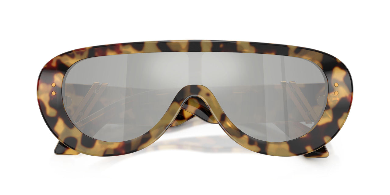 777/8V - Brown - Clear Mirror Silver