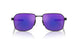 DG005U - Black - Dark Blue Violet Mirror