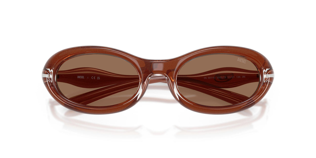 203373 - Clear - Dark Brown