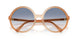 26G80O - Brown - Clear Gradient Light Blue