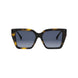 52W - Acetate Shiny Havana - Blue Gradient