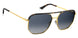 0H8D-Z7 - Blue Havana Gold - Blue Gradient Polarized