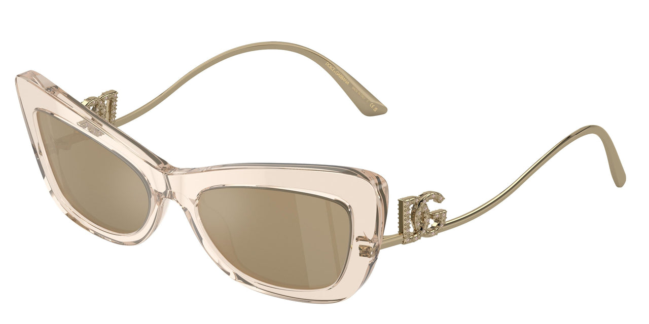 343203 - Brown - Clear Mirror Real Yellow Gold