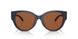 165673 - Blue - Solid Brown
