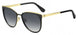 0807-9O - Black - Dark Gray Gradient Lens