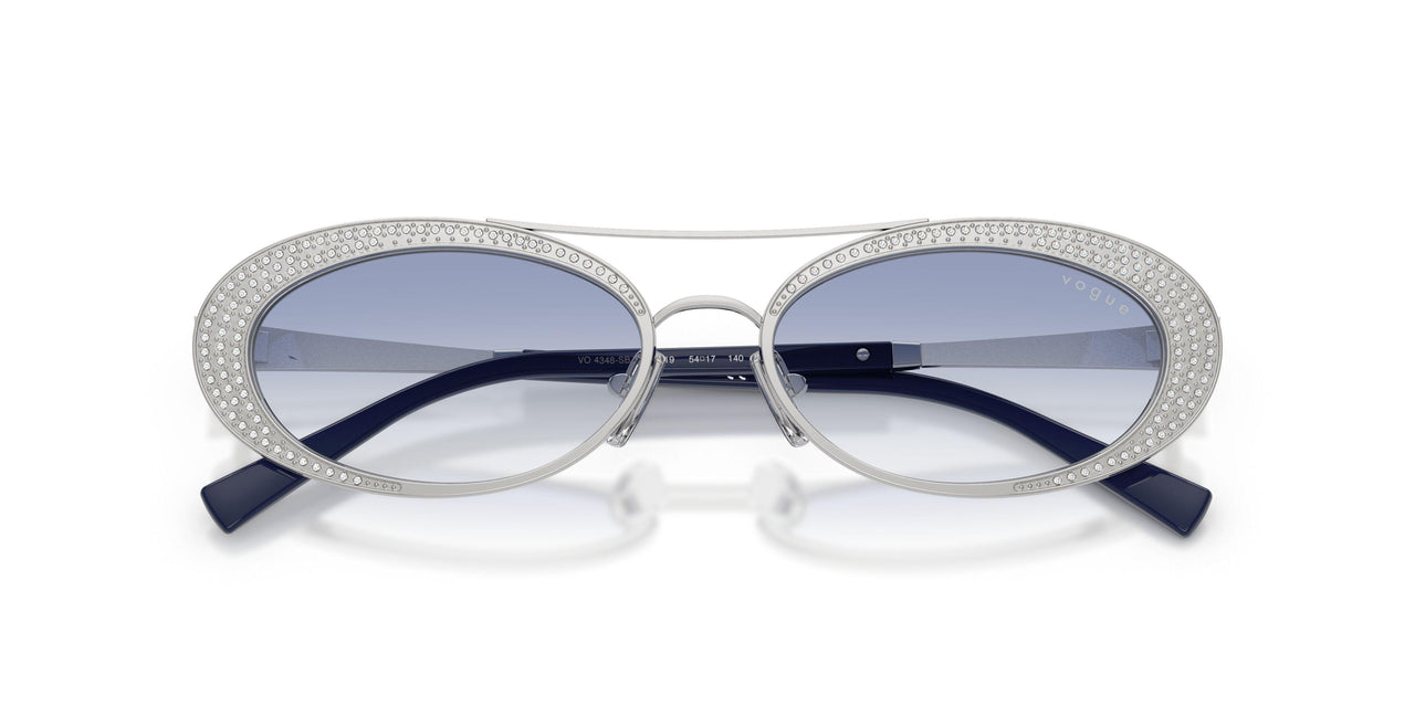 323/19 - Silver - Clear Gradient Blue