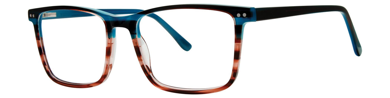QBRWNDM - Aqua/Brown Demi