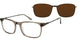 Revolution REV-DANIEL-w/Clip Eyeglasses