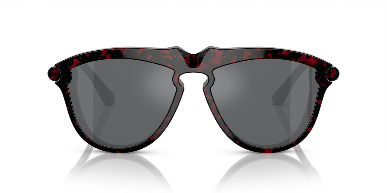 41036G - Red - Grey Mirror Silver