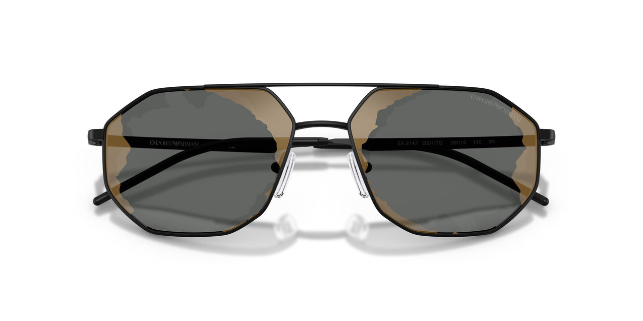 30017G - Black - Black Red Mirror